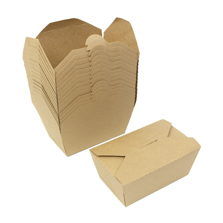 American Box Kraft-Kraft 16x10x6,5cm 900ml (200 Units)
