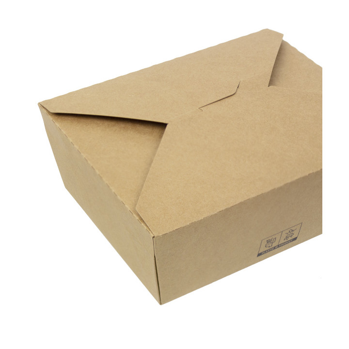 American Box Kraft-Kraft 17x13,5x6,5cm 1.300ml (200 Units)