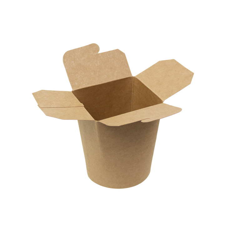 Paper Take-Out Box Kraft 450ml (25 Units)