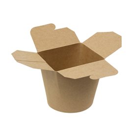 Paper Take-Out Box Kraft 760ml (25 Units)