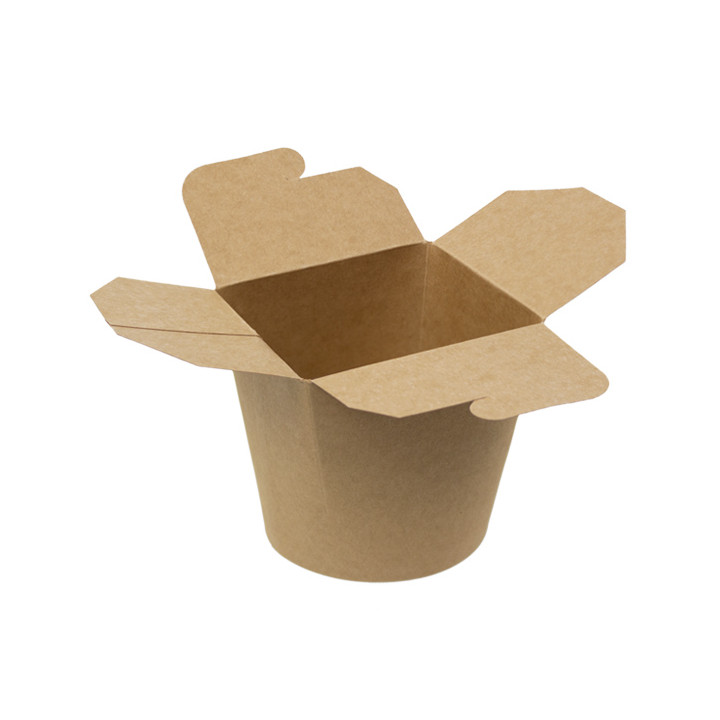 Paper Take-Out Box Kraft 760ml (250 Units)