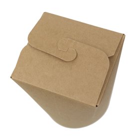 Paper Take-Out Box Kraft 450ml (250 Units)