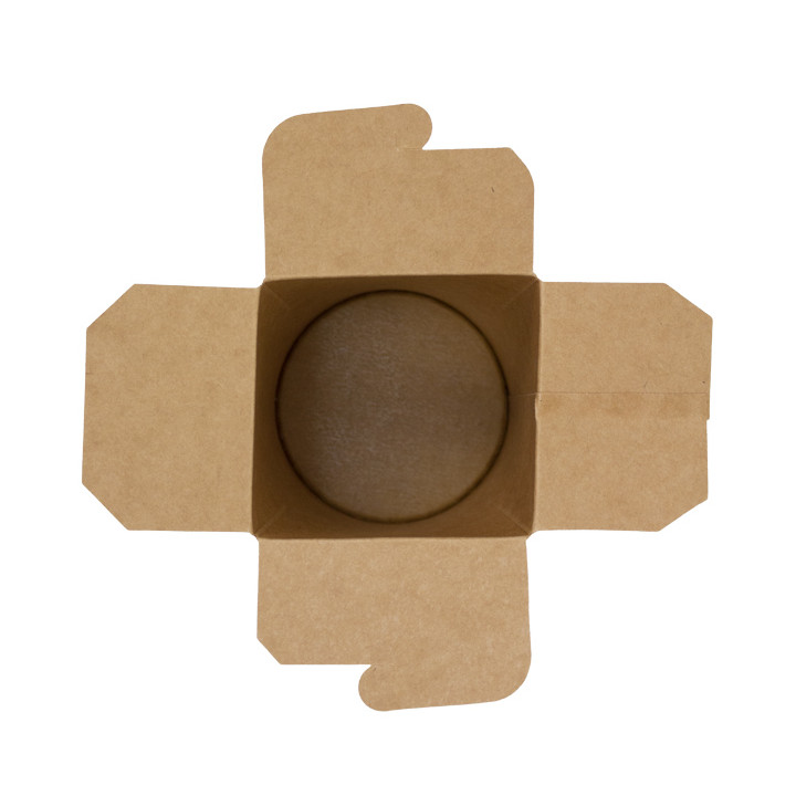 Paper Take-Out Box Kraft 450ml (250 Units)