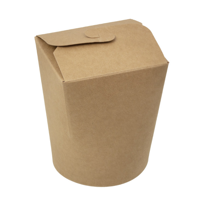 Paper Take-Out Box Kraft 450ml (25 Units)