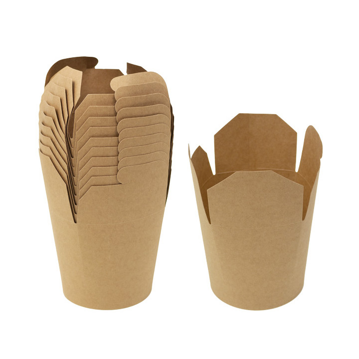 Paper Take-Out Box Kraft 760ml (250 Units)