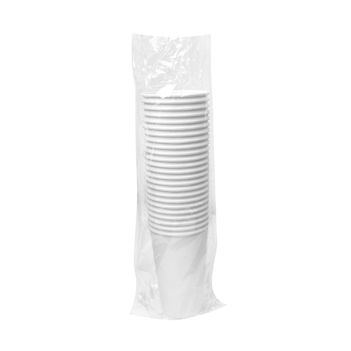 Paper Cup White 16 Oz/500ml Ø9cm (500 Units)