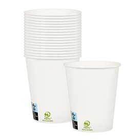 White Cardboard Cup 3Oz/100ml Ø5,6cm (50 Units)