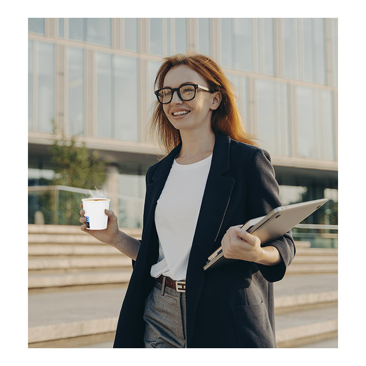 Paper Cup White ECO 4Oz/120ml Ø6,2cm (100 Units)