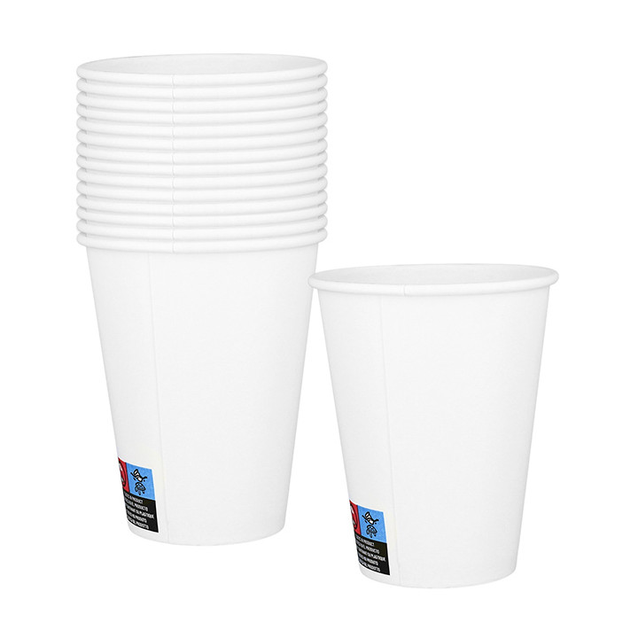 Vaso Cartón ECO Blanco 14Oz/420ml Ø9cm (50 Uds)