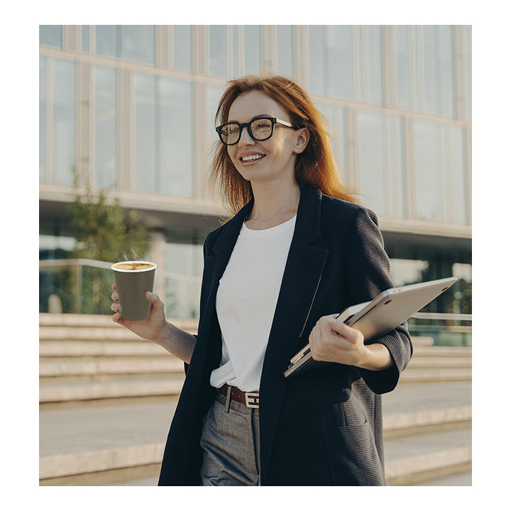 Paper Cup Brown 14Oz/420ml Ø9,0cm (1.000 Units)