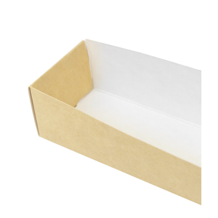 Paper Hot Dog Tray Kraft 17x5x3,5cm (1000 Units)