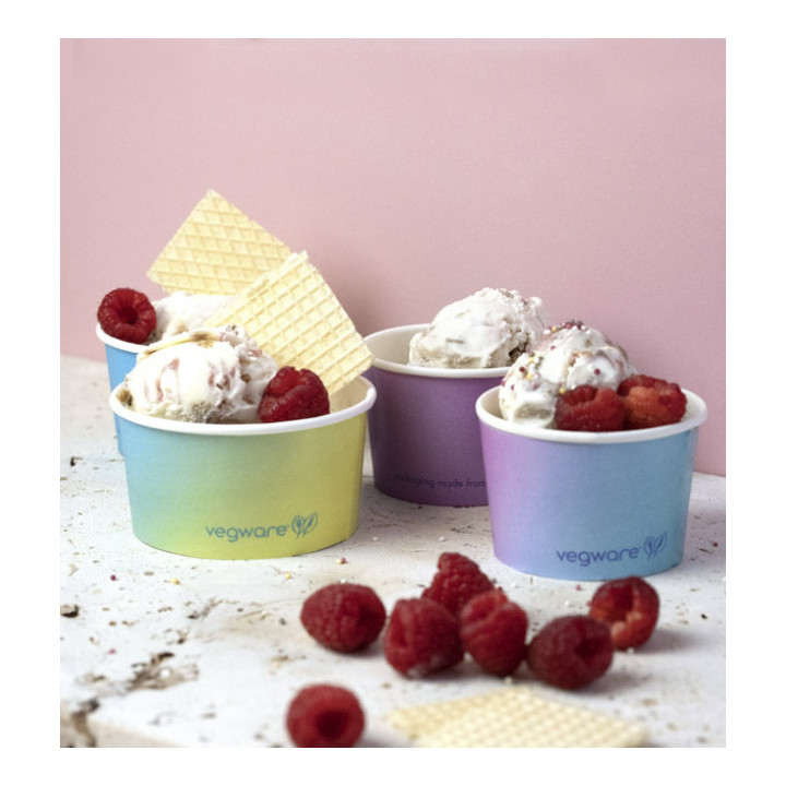Jar of Cardboard for Ice Cream 4Oz/114ml (1.000 Units)