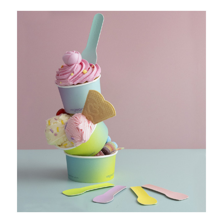 Jar of Cardboard for Ice Cream 6Oz/170ml (1.000 Units)
