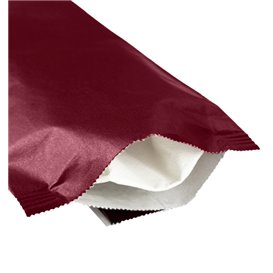 Paper Cutlery Envelopes with Napkin Burgundy 11x25cm (800 Units)