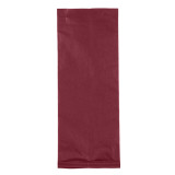 Paper Cutlery Envelopes with Napkin Burgundy 11x25cm (100 Units)