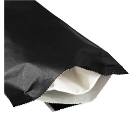 Paper Cutlery Envelopes with Crèmeh Napkin Black 11x25cm (800 Units)