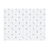 Eco Greaseproof Paper for Wrappling Blue 30x40cm (1.000 Units)
