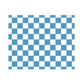 Paper Food Wrap Grease-Proof “Vichy” Blue 20x24,5cm (1.000 Units)