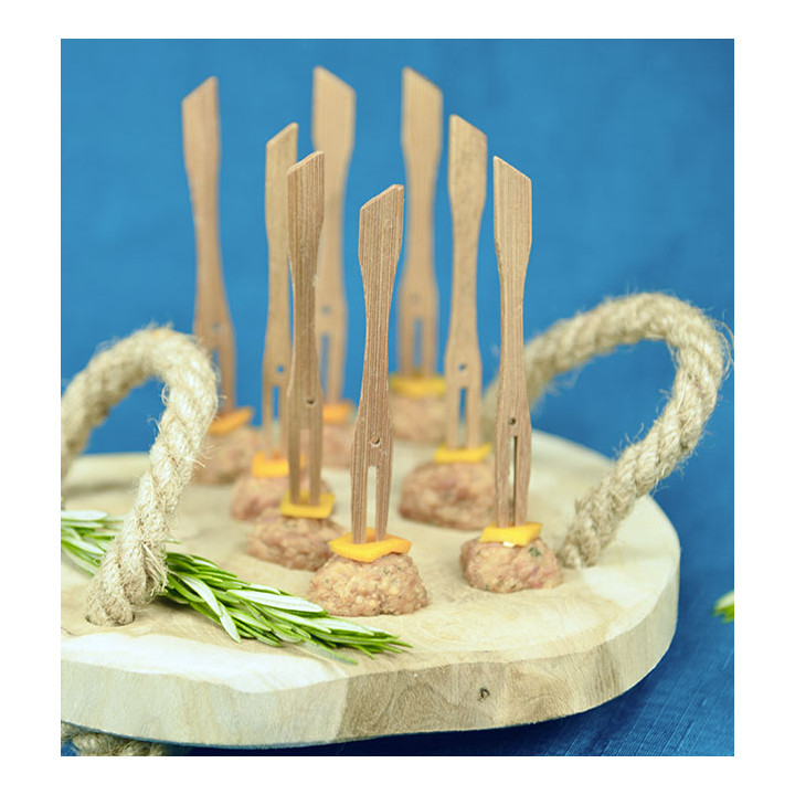 Bamboo Min Tasting Fork 11cm (1200 Units)