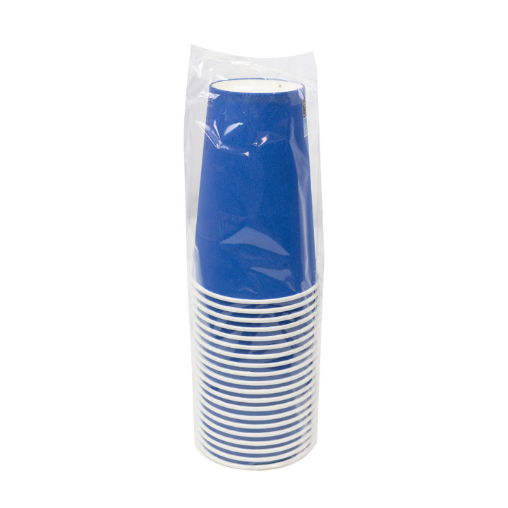 Cardboard Cup “Colores” Blue 600ml Ø9,4cm
 (320 Units)