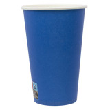Cardboard Cup “Colores” Blue 600ml Ø9,4cm
 (20 Units)
