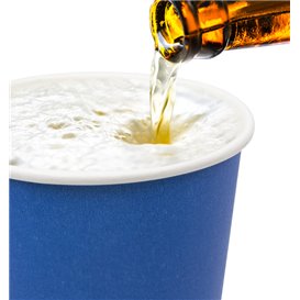 Cardboard Cup “Colores” Blue 600ml Ø9,4cm
 (20 Units)