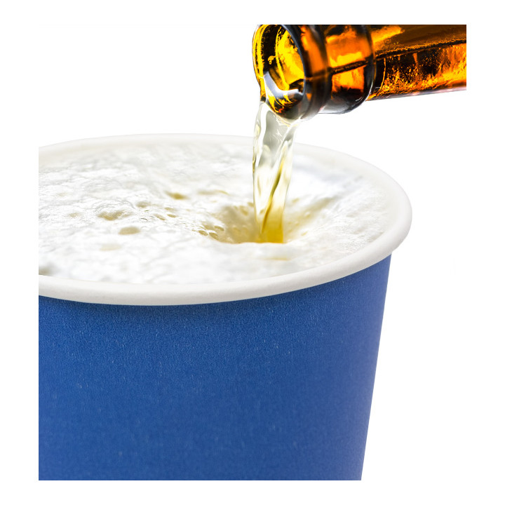 Cardboard Cup “Colores” Blue 600ml Ø9,4cm
 (20 Units)