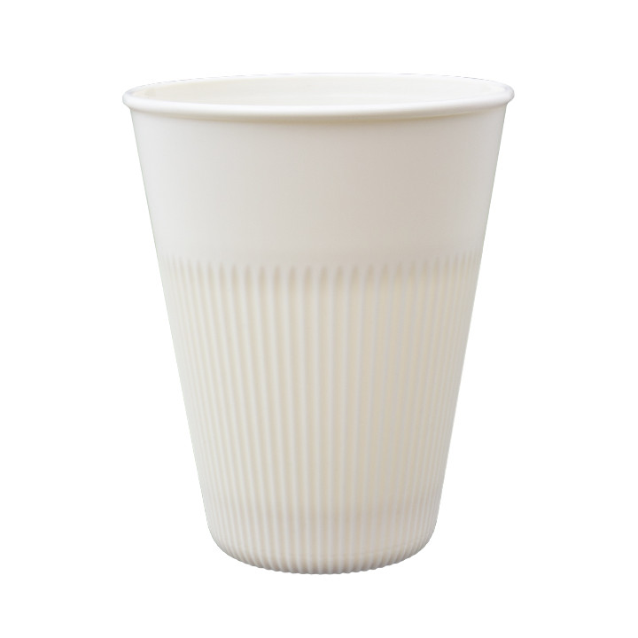 Durable Reusable Tumbler PP Cream 355ml Ø9,6cm (300 Units)