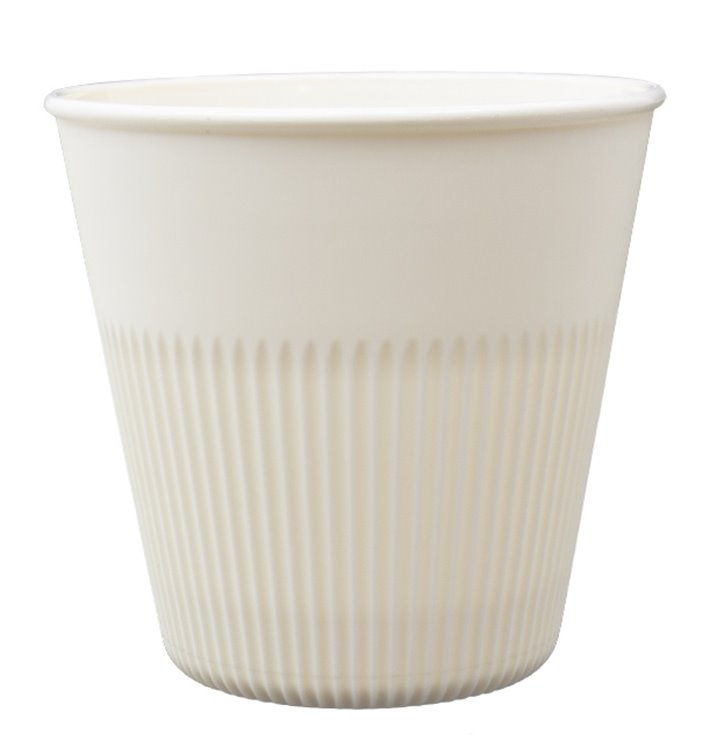 Durable Reusable Tumbler PP Cream 230ml Ø9,6cm (300 Units)