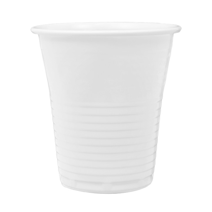 Vaso de Plastico PS White 166ml (100 Units)  