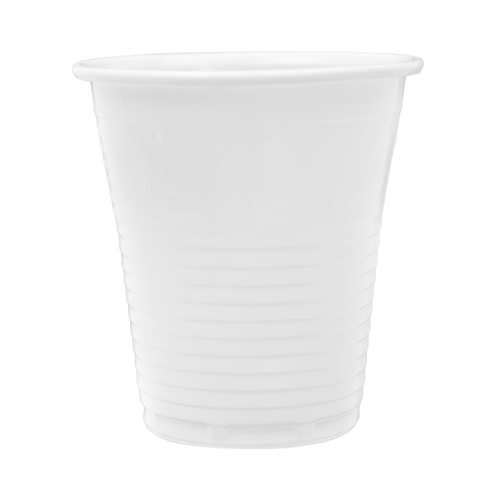 Vaso de Plastico PS White 166ml (100 Units)  