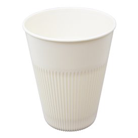 Durable Reusable Tumbler PP Cream 355ml Ø9,6cm (25 Units)  