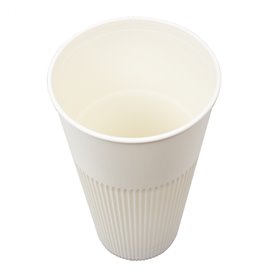 Durable Reusable Tumbler PP Cream 470ml Ø9,6cm (12 Units)  