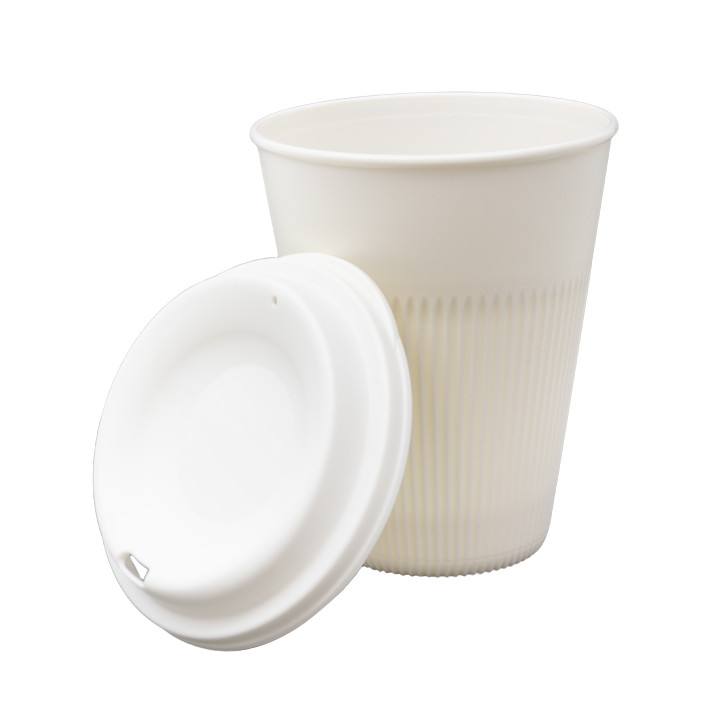 Durable Reusable PP Cream Lid for Tumbler Ø9,6cm (50 Units)
