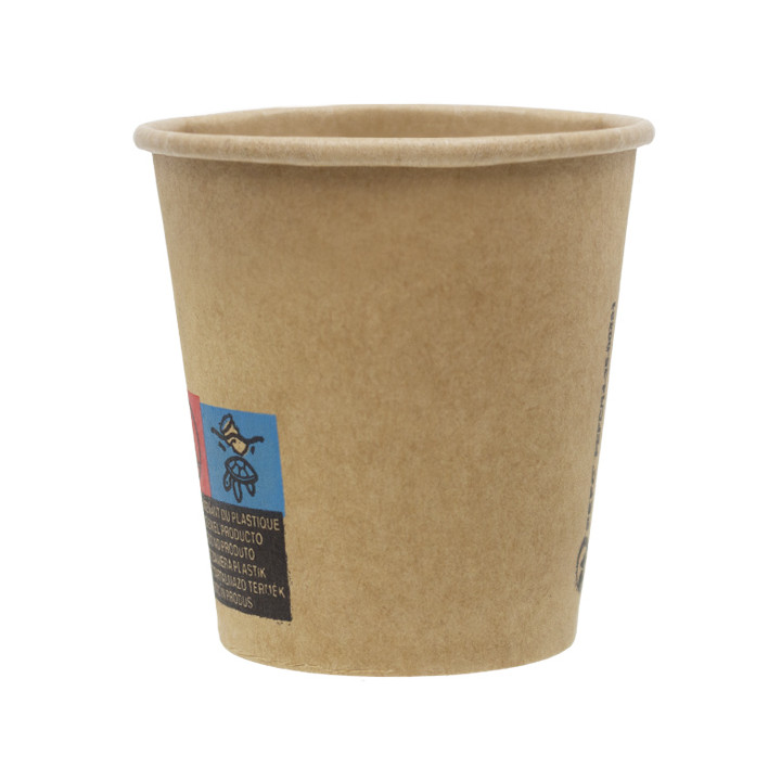 Paper Cup 3Oz/100ml Kraft-Kraft Ø5,8cm (1.500 Units)