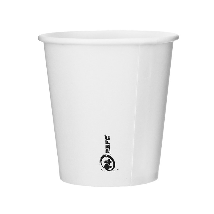 Paper Cup 3 Oz/100ml White Ø5,8cm (50 Units) 