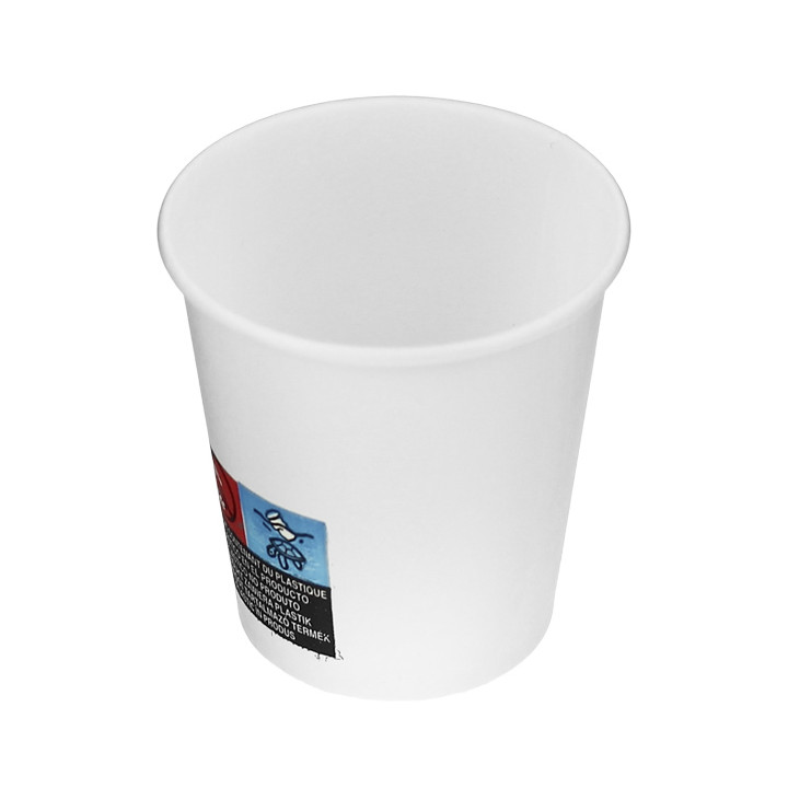 Paper Cup 3 Oz/100ml White Ø5,8cm (50 Units) 