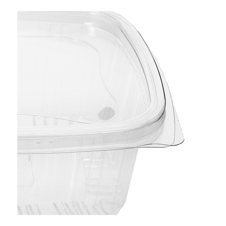 Plastic Hinged Deli Container PET 370ml (50 Units)  