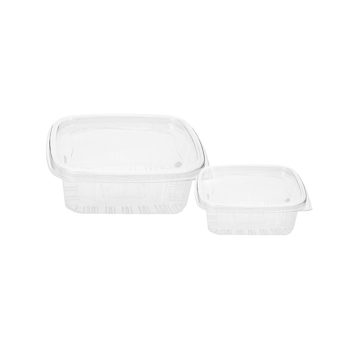 Plastic Hinged Deli Container PET 1000ml (400 Units)