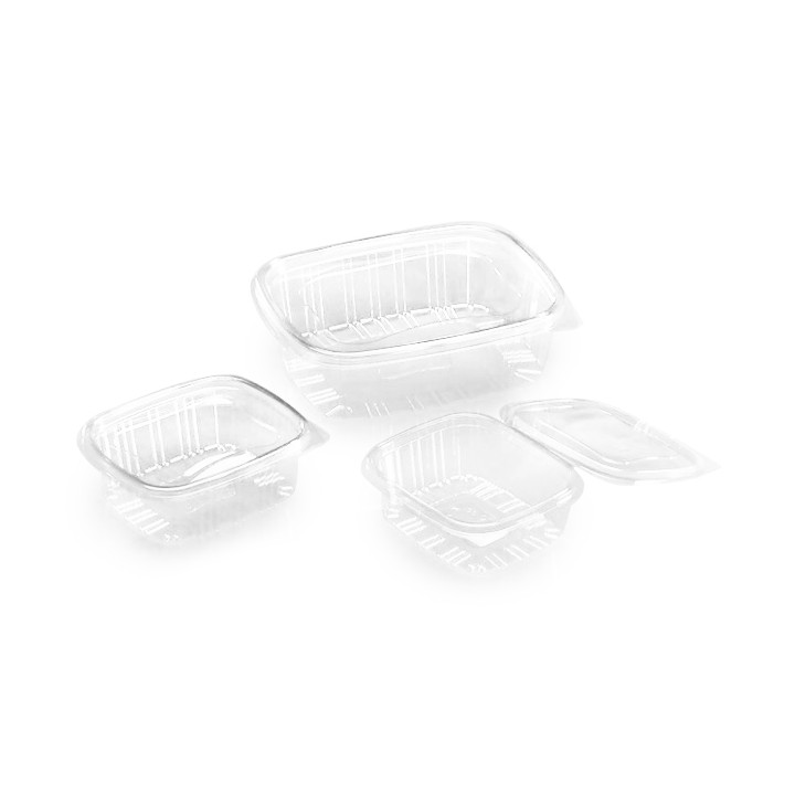 Plastic Hinged Deli Container PET 2000ml (200 Units)