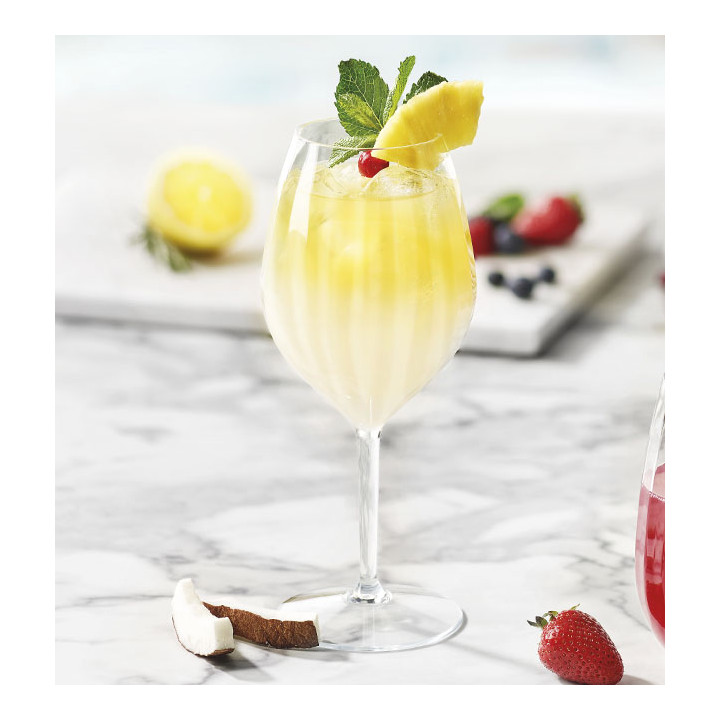 Reusable Durable Glass “Venezia” in Tritan 510ml (6 Units)