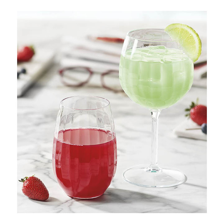 Reusable Durable Ballon Glass for Gin “Venezia” in Tritan 580ml (6 Units)