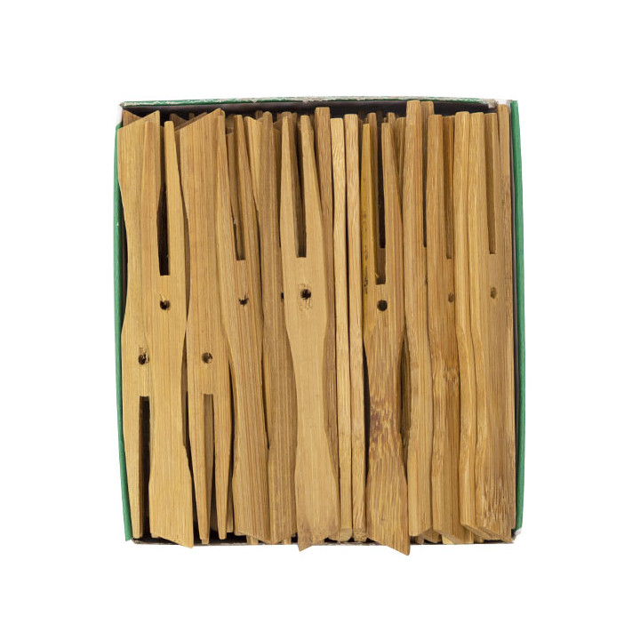 Bamboo Min Tasting Fork 11cm (1200 Units)