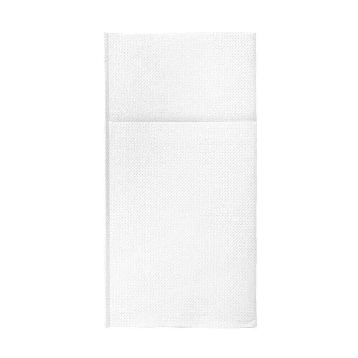 Cutlery Napkin Fold Micropoint 40x40cm White (30 Units)