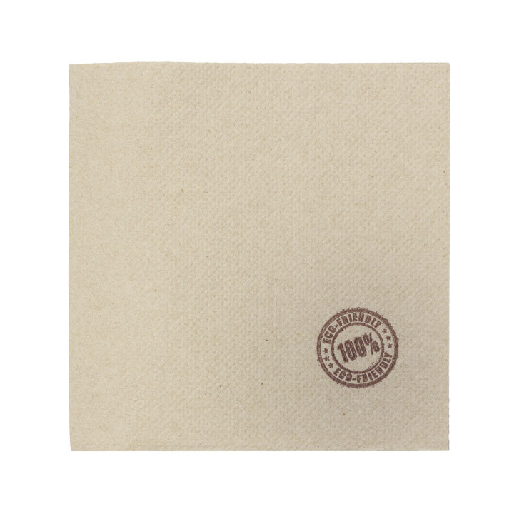 Eco-Friendly Cocktail Napkin Double Point 20x20cm 2-ply (100 Units)