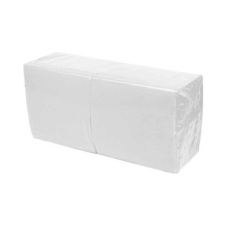 Cocktail Napkin 20x20cm 2-layer White (100 Units)