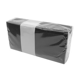 Cocktail Napkin 20x20cm 2-ply Black (2.400 Units)