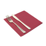 Paper Napkin Double Point 40x40cm 2-ply Burgundy (50 Units)