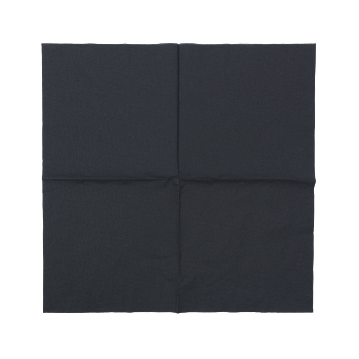 Paper Napkin with Border 40x40cm 2C Black (800 Units)