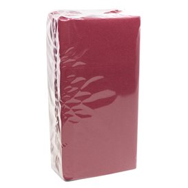 Cutlery Napkin Fold Micropoint 40x40cm Burgundy (30 Units)